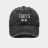 CAPS-TOKYO-WASHED-BLACK TOKYO.
