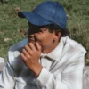 SUEDE CAP.