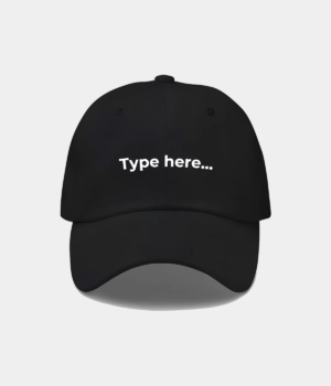 CUSTOM DAD CAP.