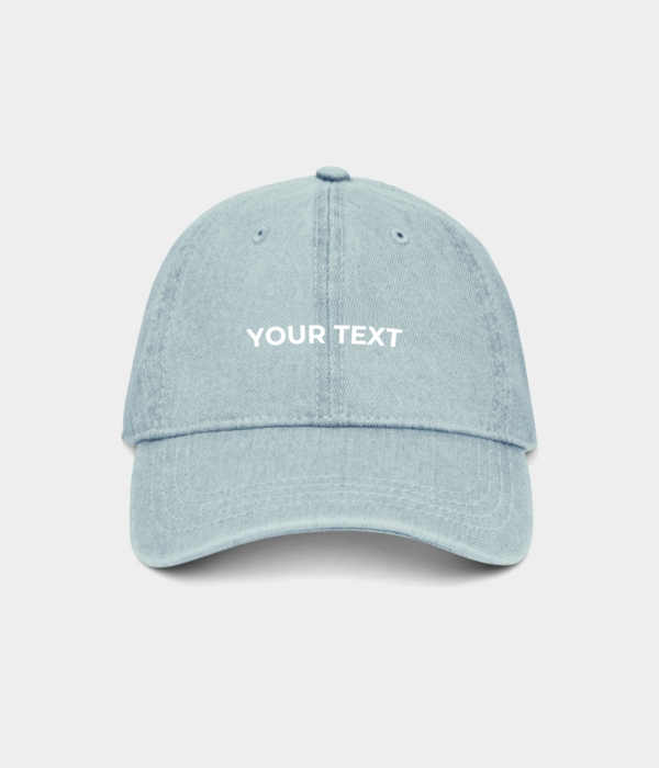 download CUSTOM DENIM CAP.